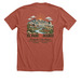 Mission Trip: Building Homes ? Building Hope, a Heather Clay Premium Unisex Tee (back-view)