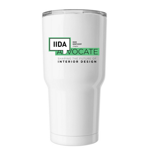 IIDA OHKY Advocate Tumbler, a White Insulated Tumbler
