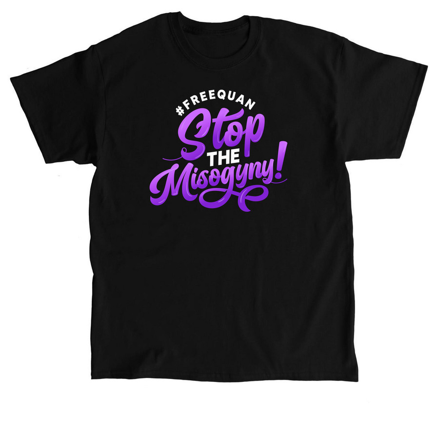 #FREEQUAN, a Black Classic Unisex Tee