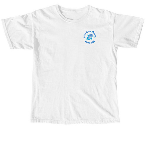 Blue Corn Fest Corny Tee, a White Comfort Colors Unisex Tee