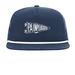 Pennant Snapback & Trucker Hats, a Navy/ White Printed Umpqua Snapback Cap