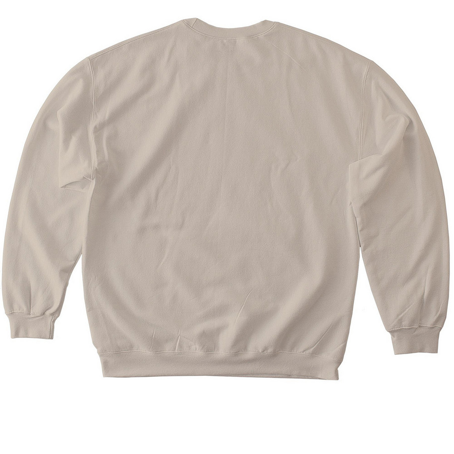 You're the Lub to my Dub, a Sand Softstyle Crewneck Sweatshirt (back-view)