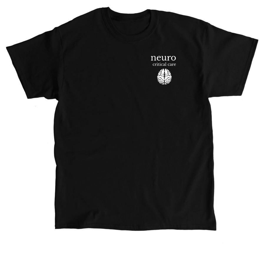NCCU brain shirt&nbsp;, a Black Classic Unisex Tee