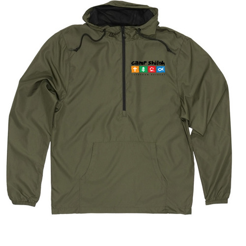 Camp Shiloh Quarter-Zip Windbreaker, a Army Quarter-Zip Windbreaker