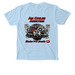 Mens Pocket Shirts - Air Cooled Addict!, a Chambray Comfort Colors Pocket Tee (back-view)