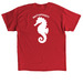 Heritage Collection, a Red Classic Unisex Tee (back-view)