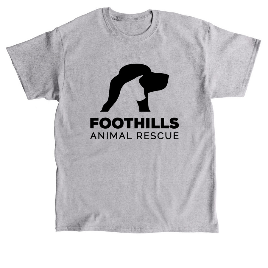 FAR T-shirt (Black Logo), a Sport Grey Classic Unisex Tee