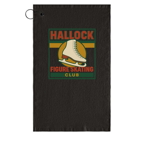 HFSC Bag Towel, a Black Golf Towel