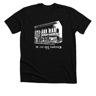 The New Classic, a Solid Black Blend Premium Unisex Tee