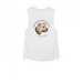 HDR Tank Tops, a White Women's Muscle Tank