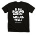 Be The Reason Shirt, a Solid Black Blend Premium Unisex Tee