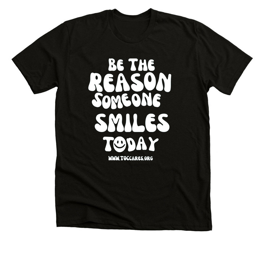 Be The Reason Shirt, a Solid Black Blend Premium Unisex Tee