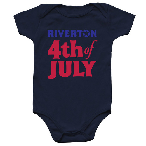 Baby Onesie, a Navy Infant Onesie