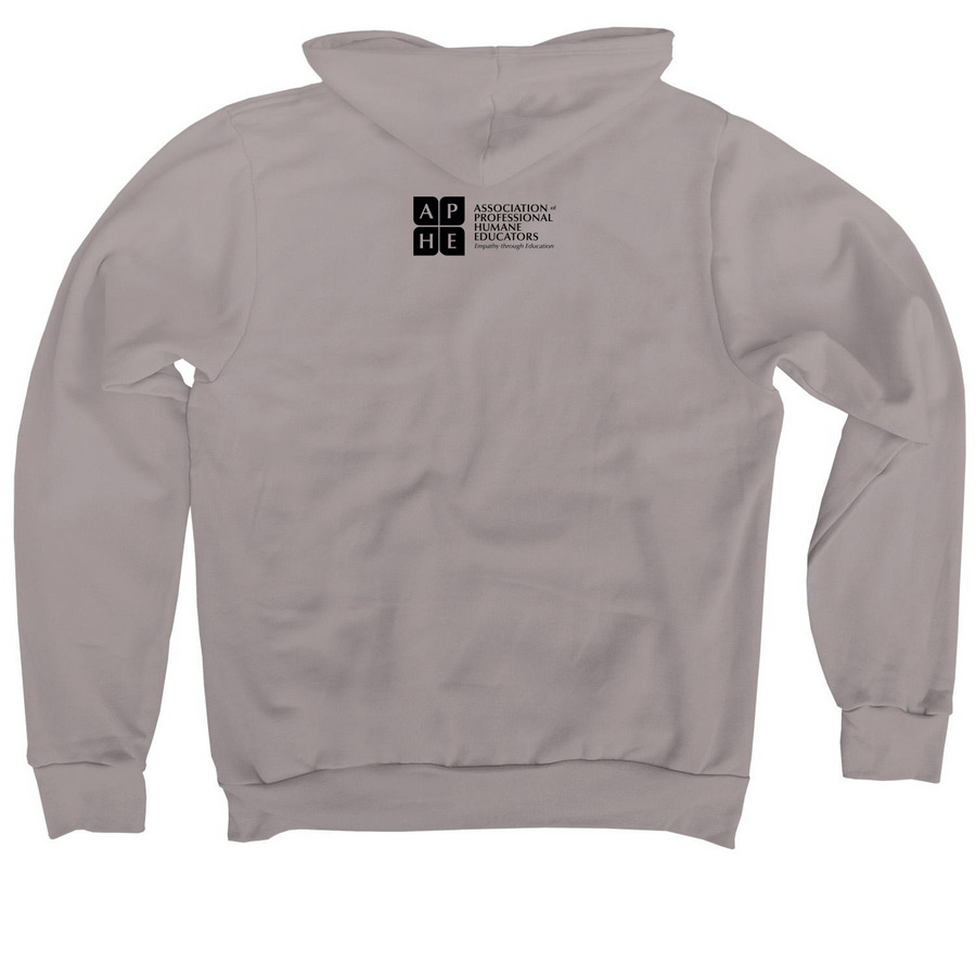 Jane Goodall Quote, a Storm Premium Pullover Hoodie (back-view)