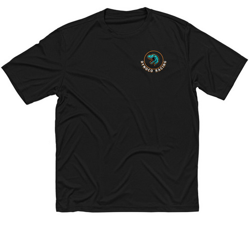Dynoco OG Logo Activewear, a Black Classic Performance Tee