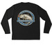 Tarpon Graphic Long Sleeve&nbsp;, a Black Unisex Performance Long Sleeve Tee (back-view)