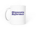 Reformer mugs, a White Coffee Mug (back-view)