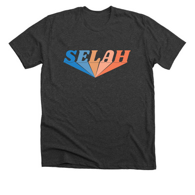 SELAH Volunteer Apparel, a Dark Grey Heather Premium Unisex Tee