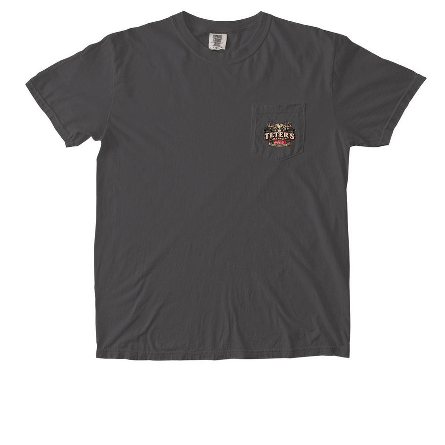 Teter?s Merch&nbsp;, a Pepper Comfort Colors Pocket Tee