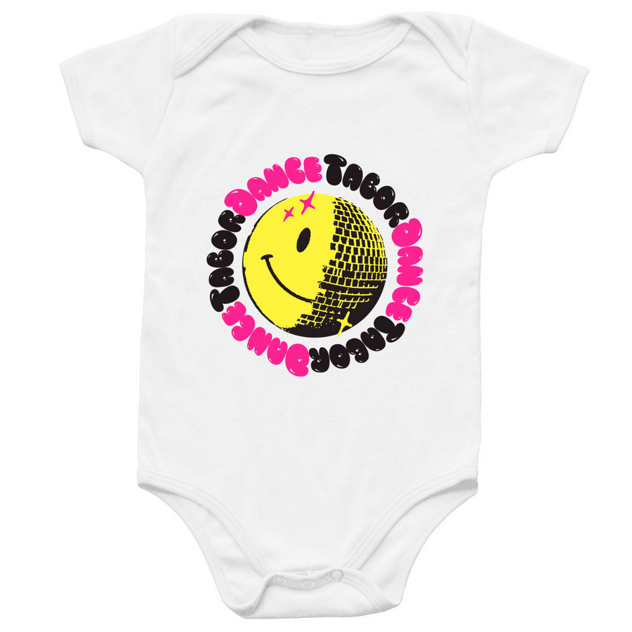 Rave Baby, a White Infant Onesie