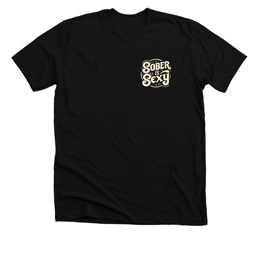 sober is sexy clothing Vintage Blend Recovery T-Shirt | Inspiring Sobriety main image 0