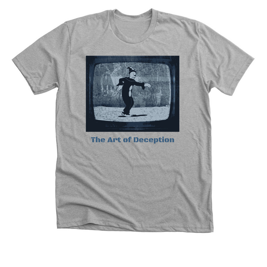 Watch Out, a Athletic Heather Premium Unisex Tee