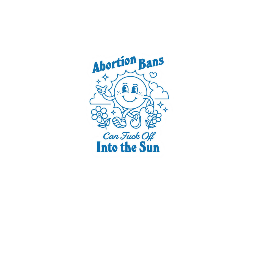 Sunny Day Sticker, a White Kiss Cut Sticker