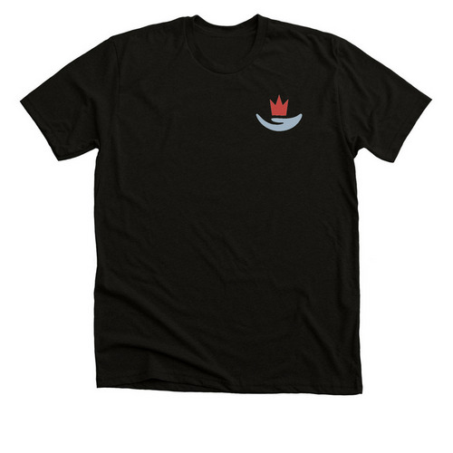 "Give back", a Solid Black Blend Premium Unisex Tee