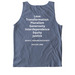 UUCCHC Shades of Blue Tank, a Blue Jean Comfort Colors Tank Top (back-view)