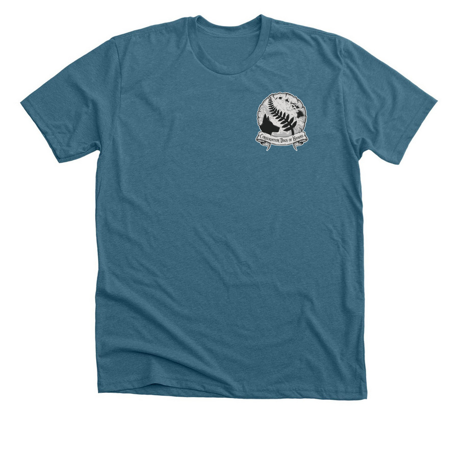 Runnin' With the Devil Weed (T-shirts), a Heather Deep Teal Premium Unisex Tee