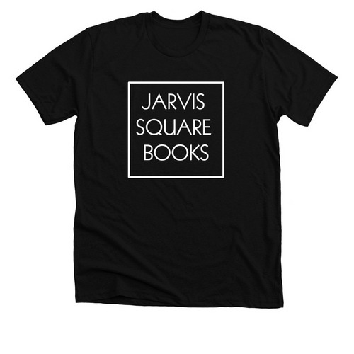 Jarvis Square Books&nbsp;Minimalist Tee, a Solid Black Blend Premium Unisex Tee