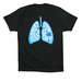 Lung Transplant SC, a Vintage Black Premium Cotton Tee (back-view)