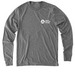 Trees for the Future Collection, a Aluminum Grey Allmade Eco Triblend Long Sleeve Tee