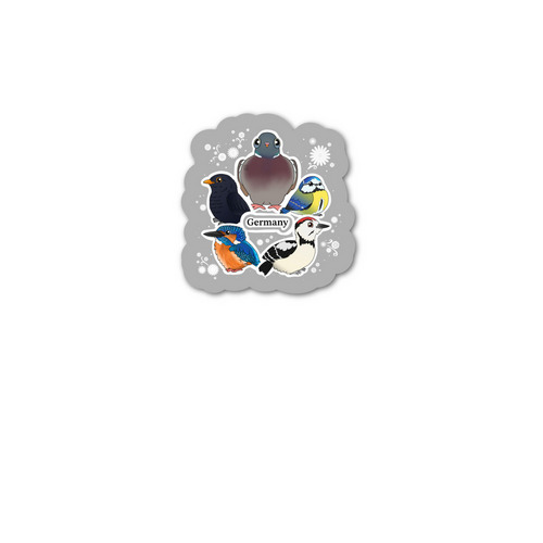 Germany ??&nbsp;, a White Kiss Cut Sticker
