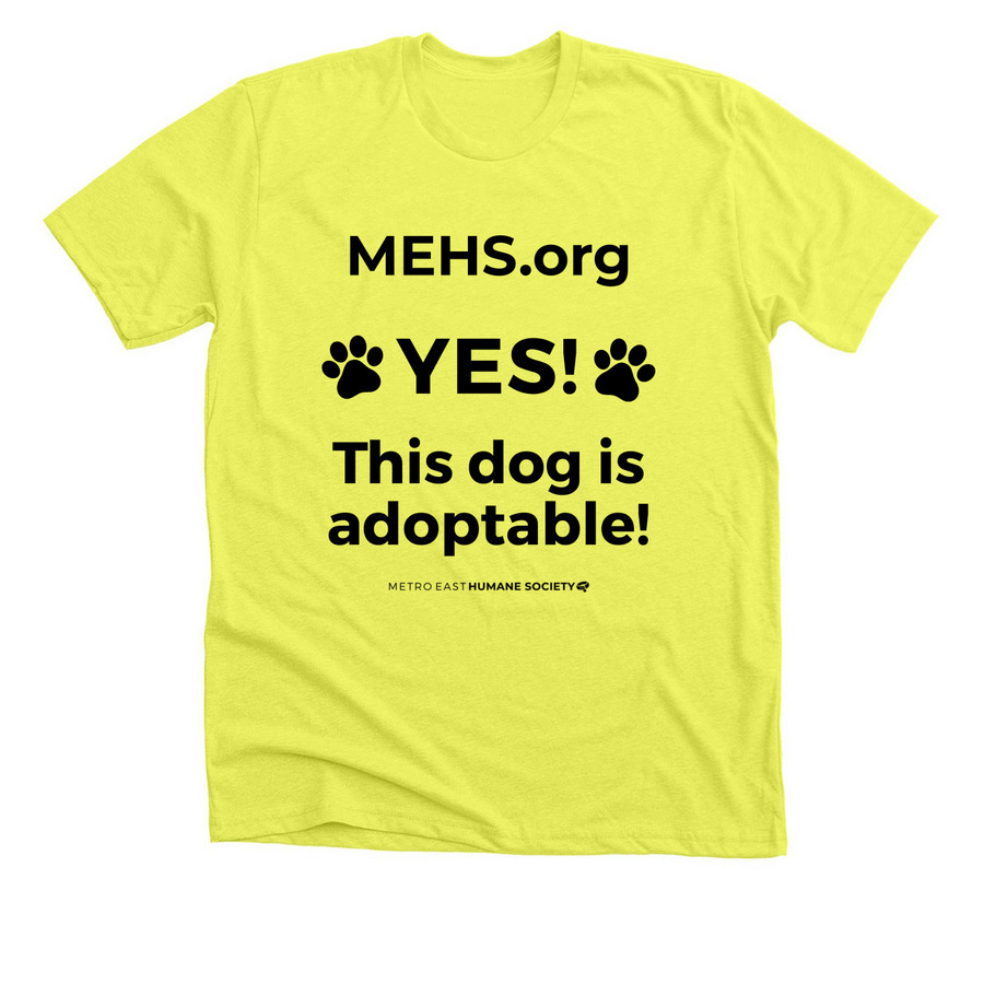 Colleen's Shirt, a Neon Yellow Premium Unisex Tee