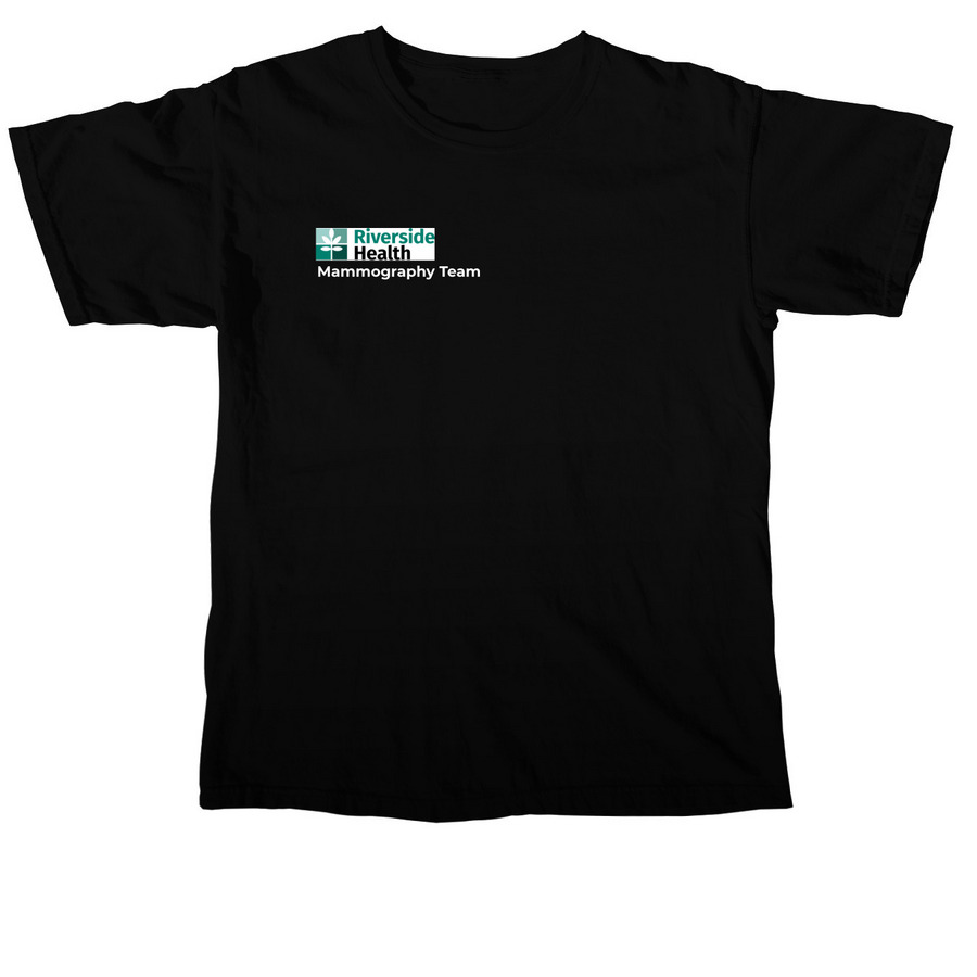 RSMH MAMMO, a Black Comfort Colors Unisex Tee