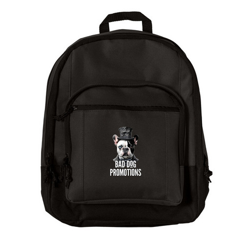 Backpack standard logo, a Black Everyday Backpack