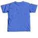 Superman in Cleveland, a Flo Blue Comfort Colors Unisex Tee (back-view)