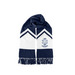 JWP Spirit Wear: Scarves, a True Navy/ White Two-Tone Gameday Scarf