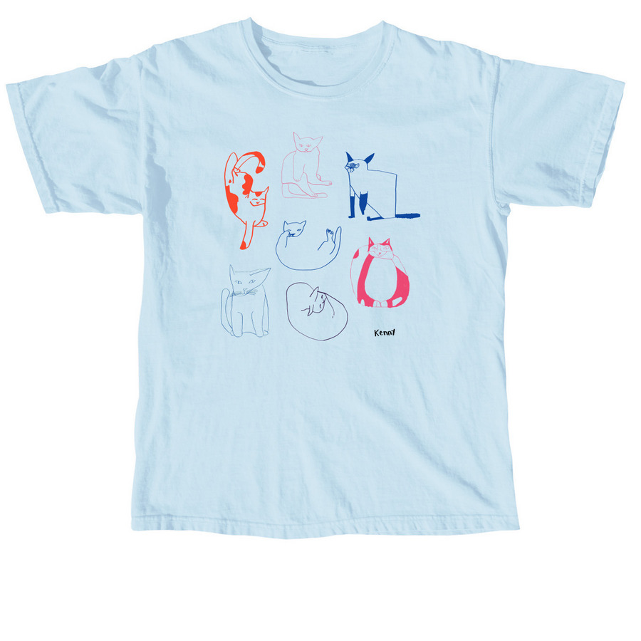 Catnip Tee&nbsp;, a Chambray Comfort Colors Unisex Tee