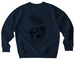 ytt Tribe Land Back, a French Navy Stanley/Stella Unisex Changer 2.0 Crewneck Sweatshirt (back-view)