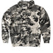 Andreasen Angus, a Snow Camo Heavyweight Camo Pullover Hoodie (back-view)