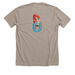 4th Annual, a Heather Stone Premium Unisex Tee (back-view)