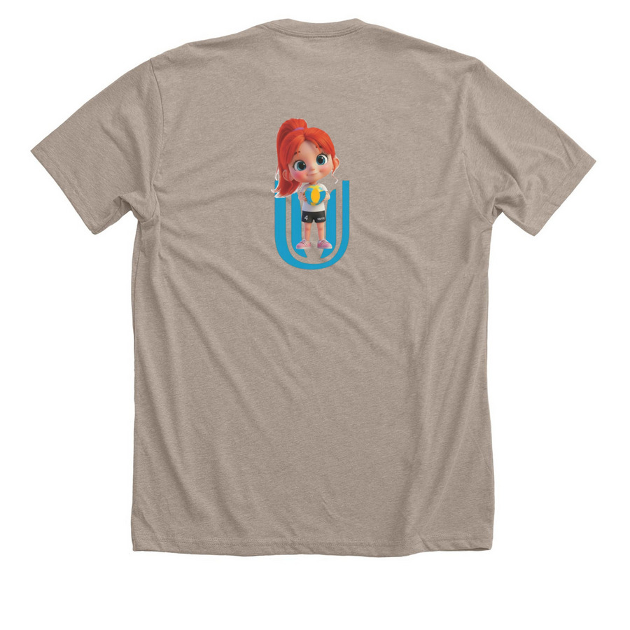 4th Annual, a Heather Stone Premium Unisex Tee (back-view)