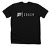 COACH APPAREL, a Solid Black Blend Premium Unisex Tee