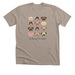 The Pug Palette Collection, a Heather Stone Premium Unisex Tee