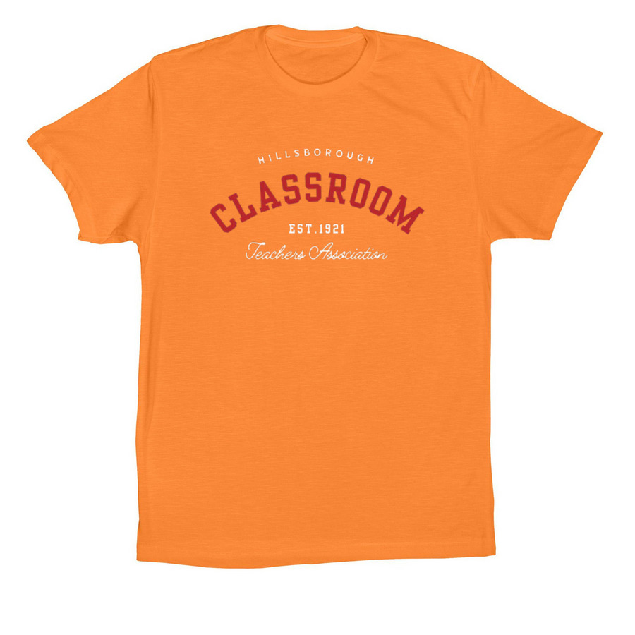 Creamsicle, a Burnt Orange Premium Cotton Tee