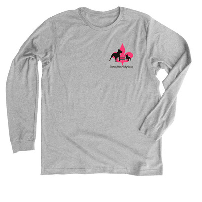 Bulldogs are a Girl's Best Friend - SSBR, a Athletic Heather Premium Long Sleeve Tee