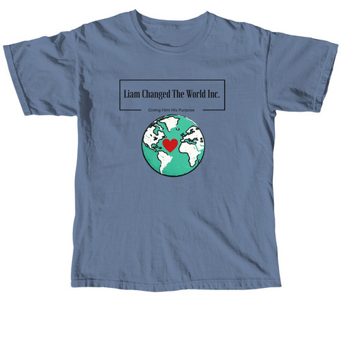 Help change The World.&nbsp;, a Blue Jean Comfort Colors Unisex Tee