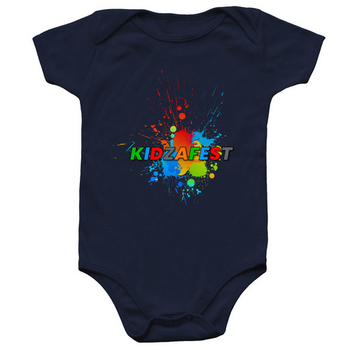 KIDZAFEST, a Navy Infant Onesie